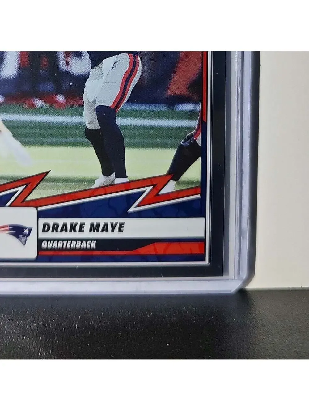 Drake Maye 2025 Panini NFL #35 Foil Sticker Card New England Patriots